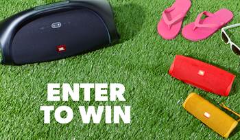 JBL Bluetooth speaker giveaway